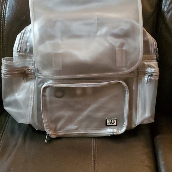 Rare 9s Vintage Clear Gap Backpack 